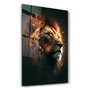Wallity SPR-1291 Pintura Decorativa de Vidrio Templado Multicolor 46 x 72 cm
